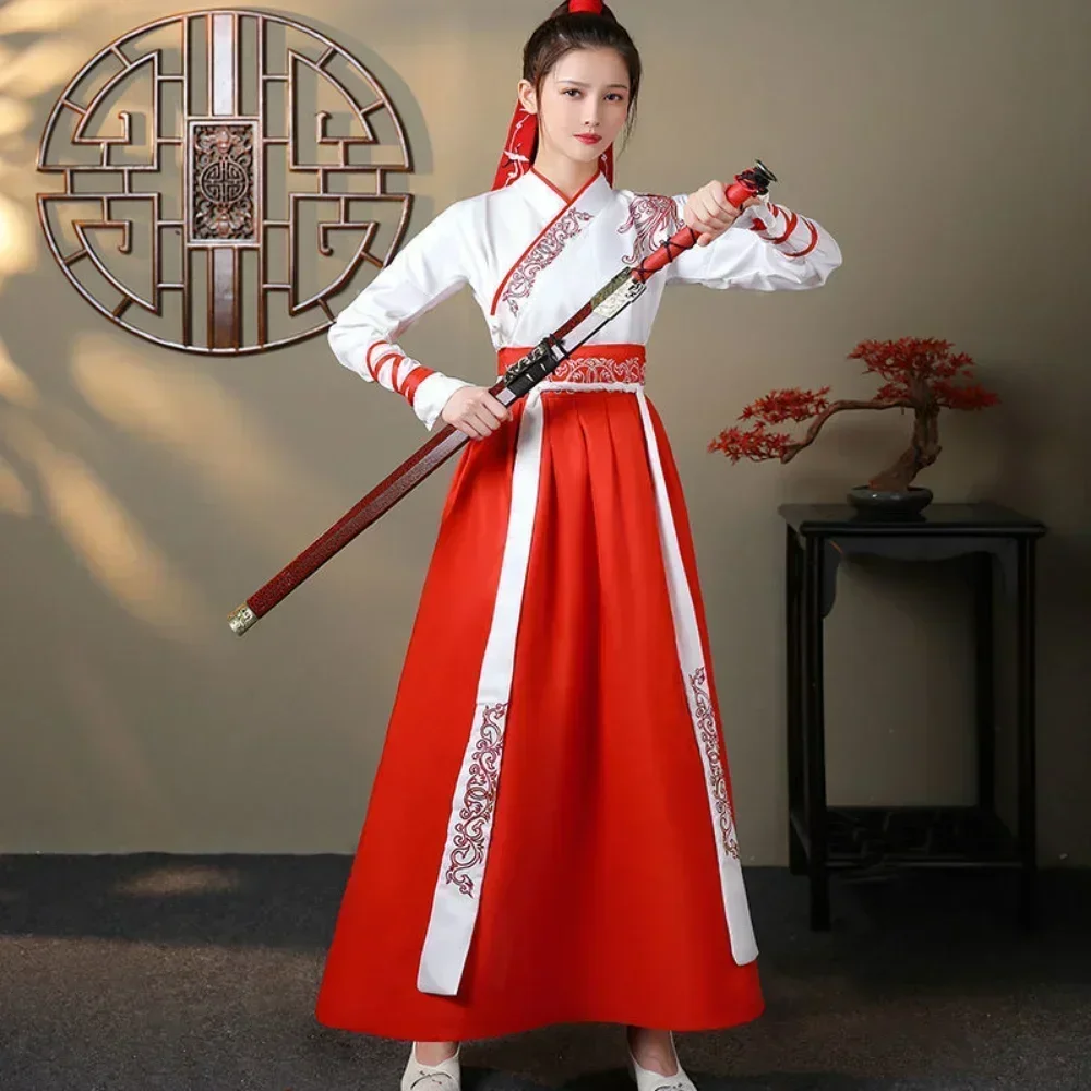 Nowoczesny damski zestaw Hanfu – Men Fashion Vintage recenzja i cena