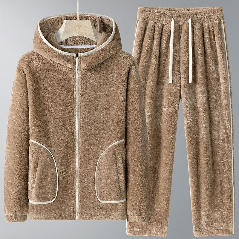 Zimowy zestaw męski z kapturem – Men'S Fashion Hoodies recenzja i cena