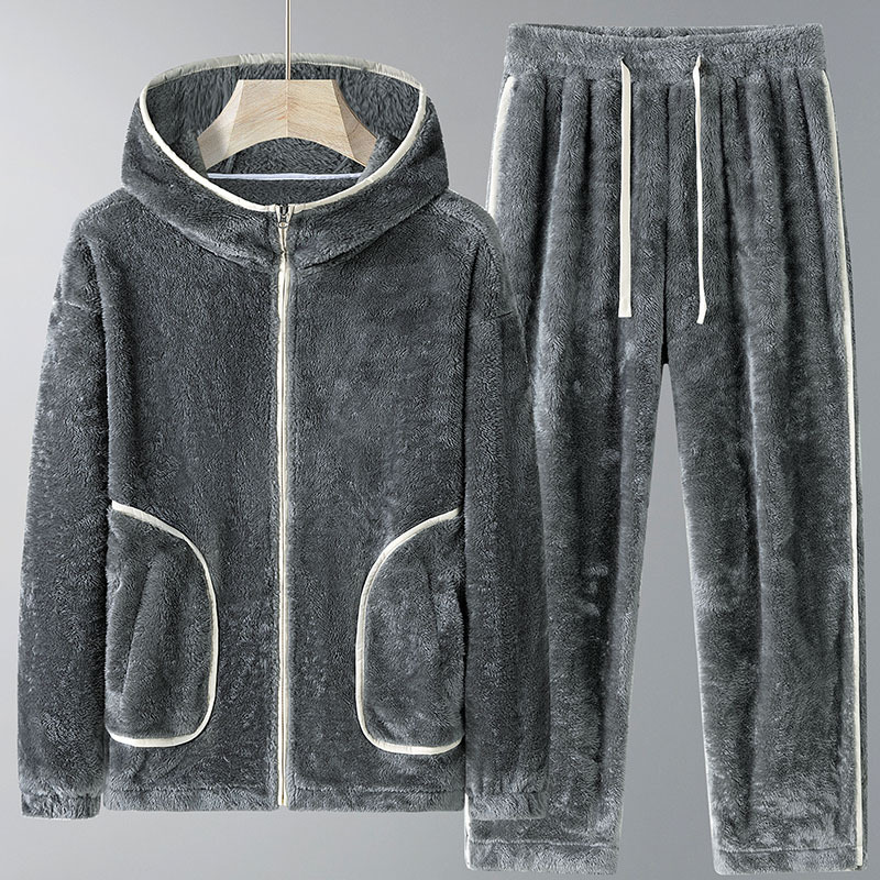 Zimowy zestaw męski z kapturem – Men'S Fashion Hoodies recenzja i cena