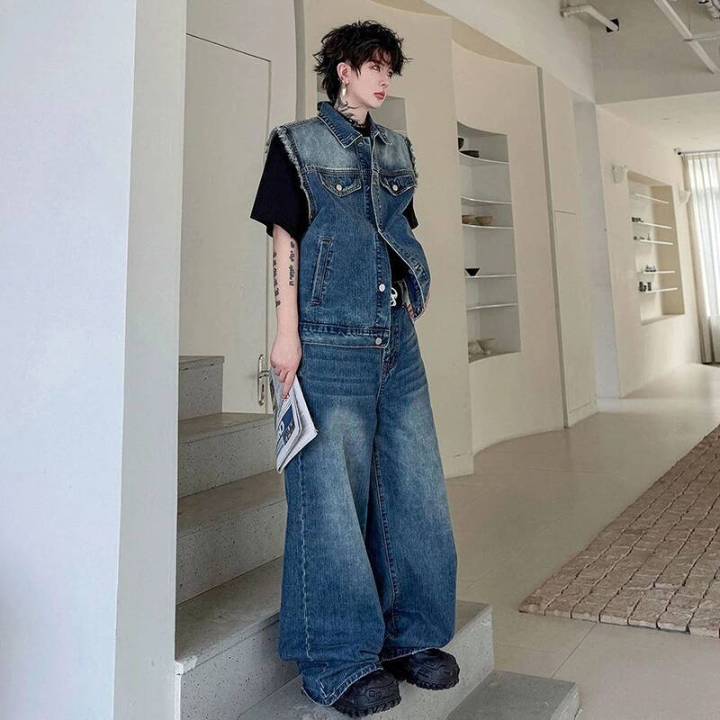 LUZHEN 2026 Letnie dżinsowe ko – Men'S Fashion For Summer 2026 recenzja i cena