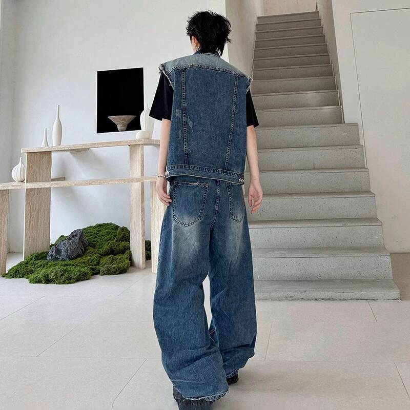 LUZHEN 2026 Letnie dżinsowe ko – Men'S Fashion For Summer 2026 recenzja i cena