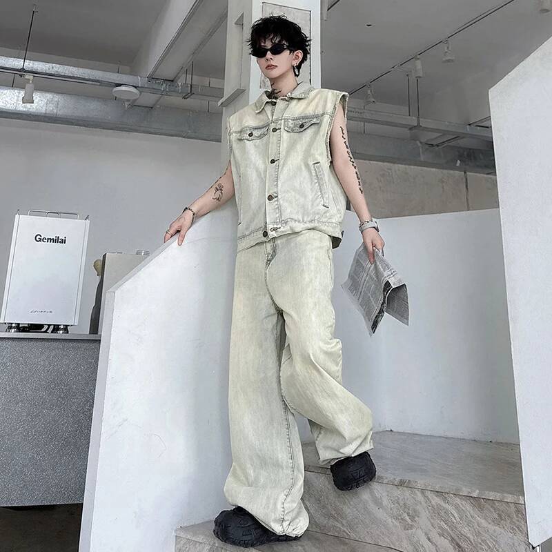 LUZHEN 2026 Letnie dżinsowe ko – Men'S Fashion For Summer 2026 recenzja i cena