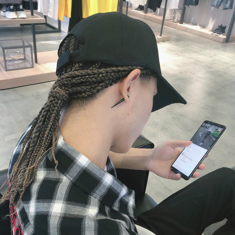 Peruka syntetyczna z kręconymi – Men Fashion Hair Style recenzja i cena