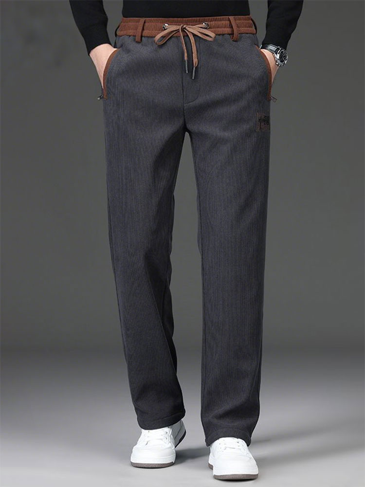 Męskie spodnie chinos z polaru – Chino Pants Men recenzja i cena