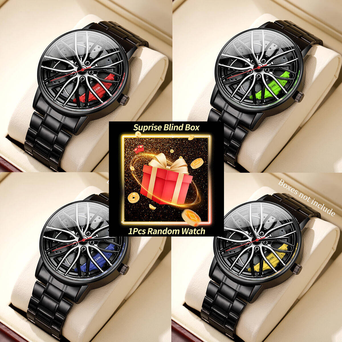 1 szt. Niespodzianka Tajemnicz – Fashion Mens Watches recenzja i cena