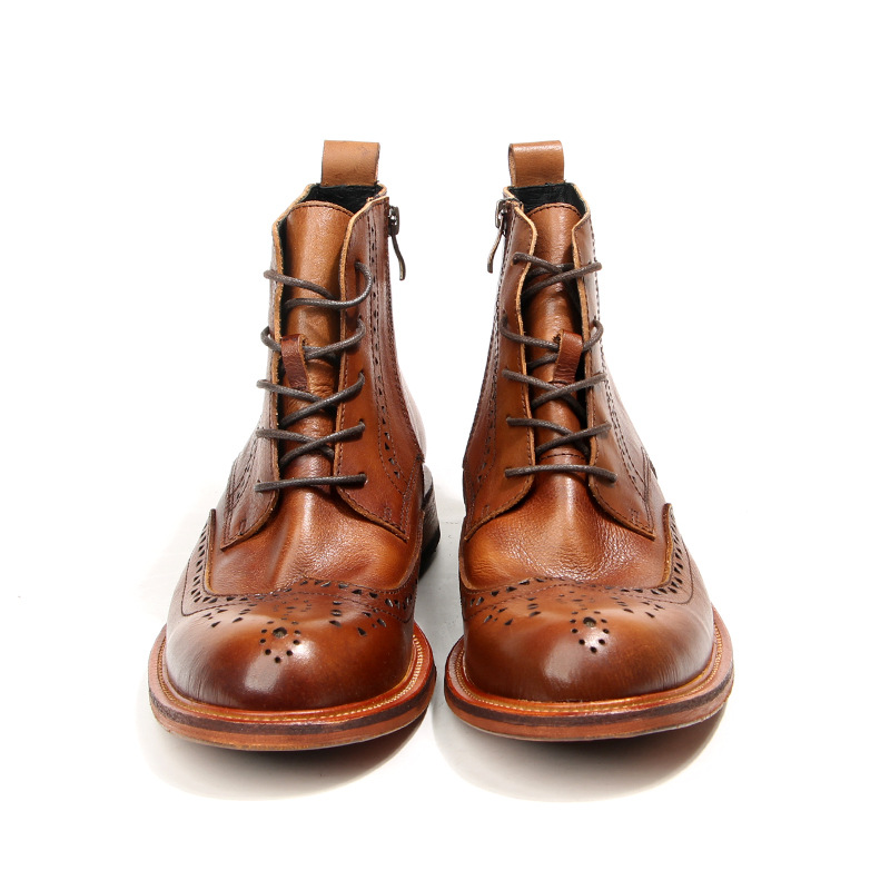 Męskie botki Chelsea w stylu v – Men Fashion Vintage recenzja i cena