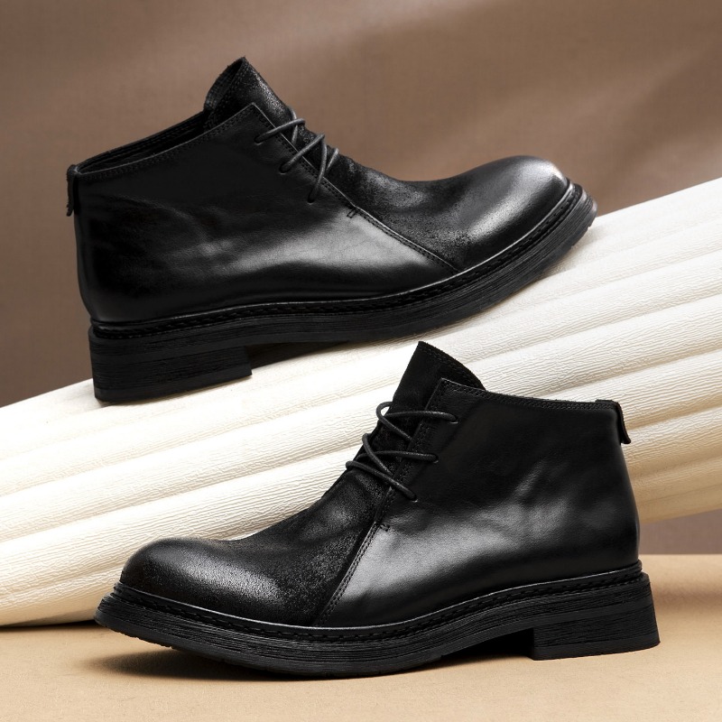 Męskie buty vintage ze skóry n – Men Fashion Vintage recenzja i cena