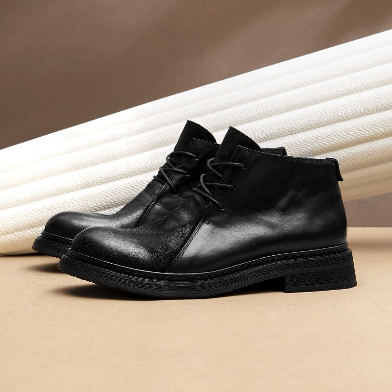 Męskie buty vintage ze skóry n – Men Fashion Vintage recenzja i cena