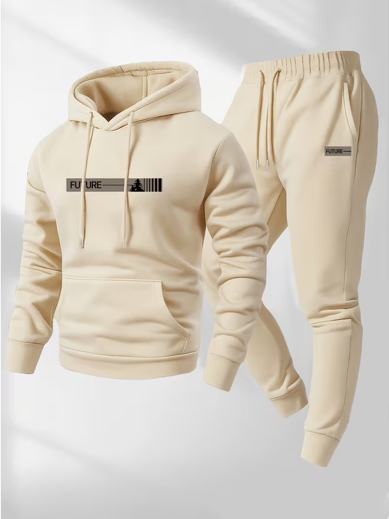 Męski, modny zestaw z nadrukie – Men'S Fashion Hoodies recenzja i cena