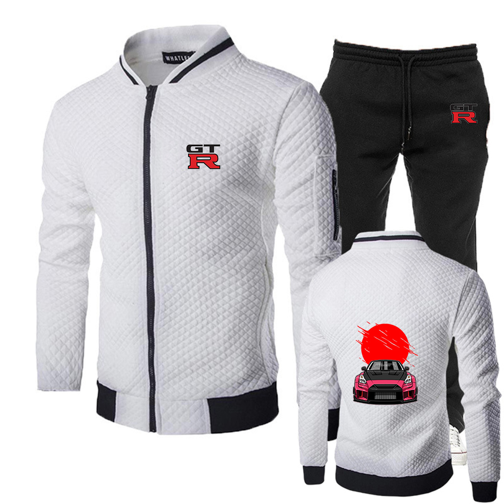 Initial D GTR R35 Nadruk 2026  – Men'S Fashion Zipper Jacket recenzja i cena