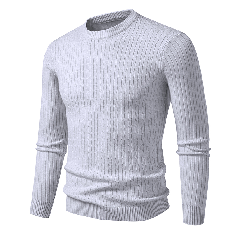 Nowe męskie swetry z okrągłym  – Turtleneck Sweater Men recenzja i cena