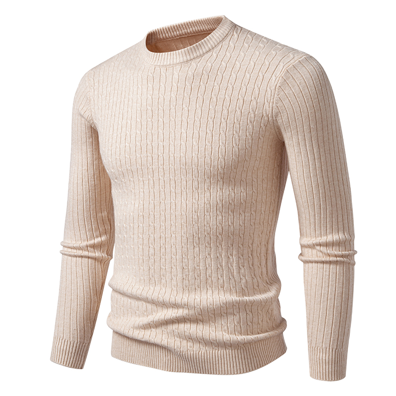 Nowe męskie swetry z okrągłym  – Turtleneck Sweater Men recenzja i cena