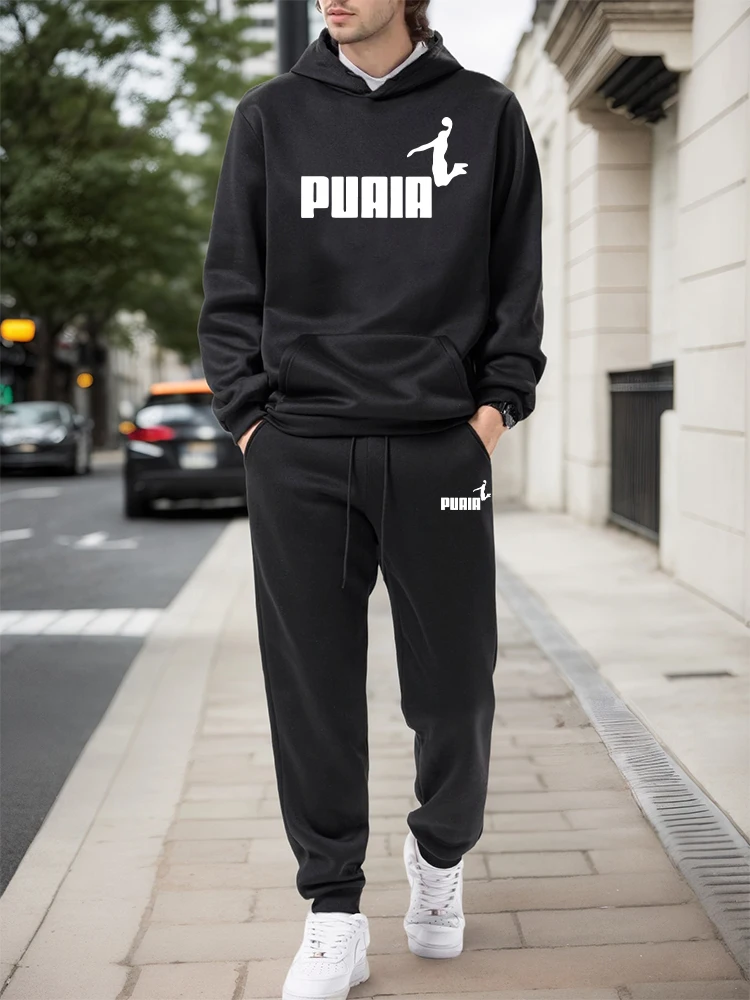 Męski Zestaw/Bluza z Kapturem/ – Men'S Fashion Hoodies recenzja i cena