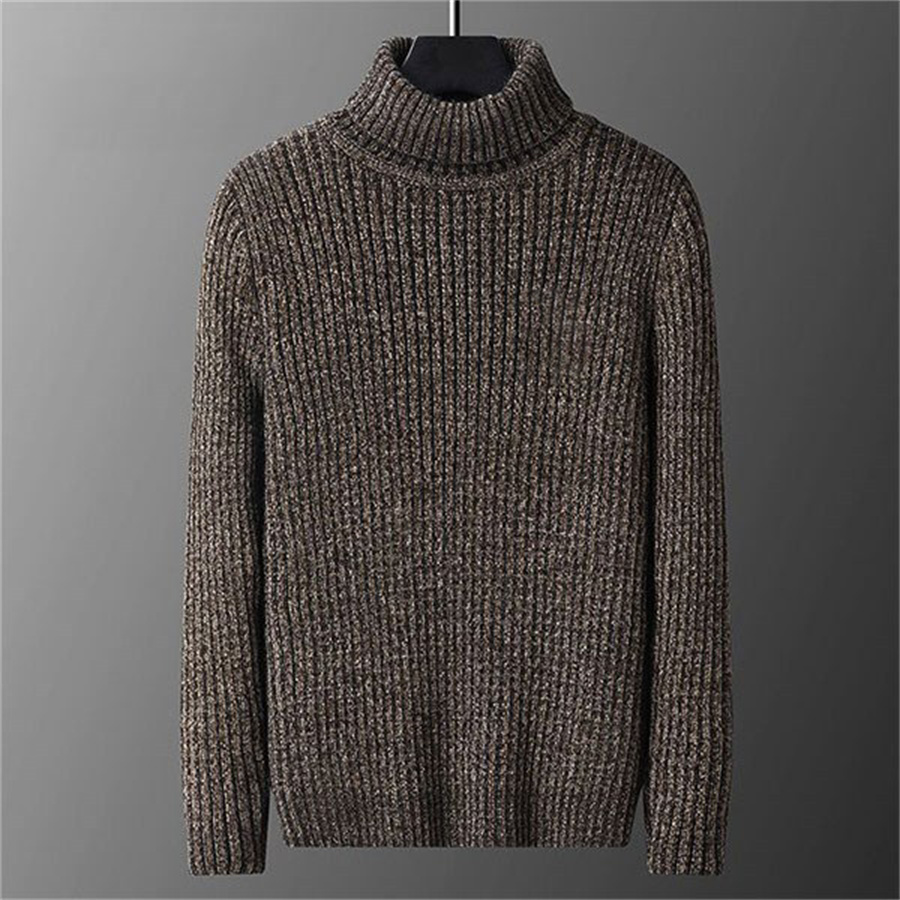 Nowy męski gruby, ciepły swete – Turtleneck Sweater Men recenzja i cena