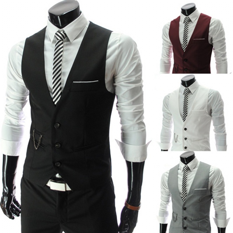 Kamizelka męska 2025, eleganck – Mens Fashion Trajes recenzja i cena