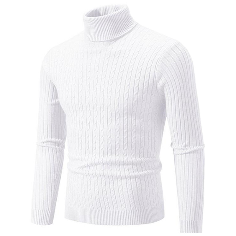 2025 Nowy męski sweter z golfe – Turtleneck Sweater Men recenzja i cena