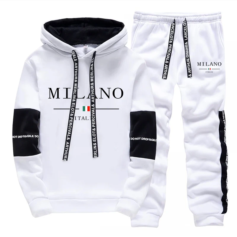 Męski Zestaw/Bluza z Kapturem/ – Men'S Fashion Hoodies recenzja i cena