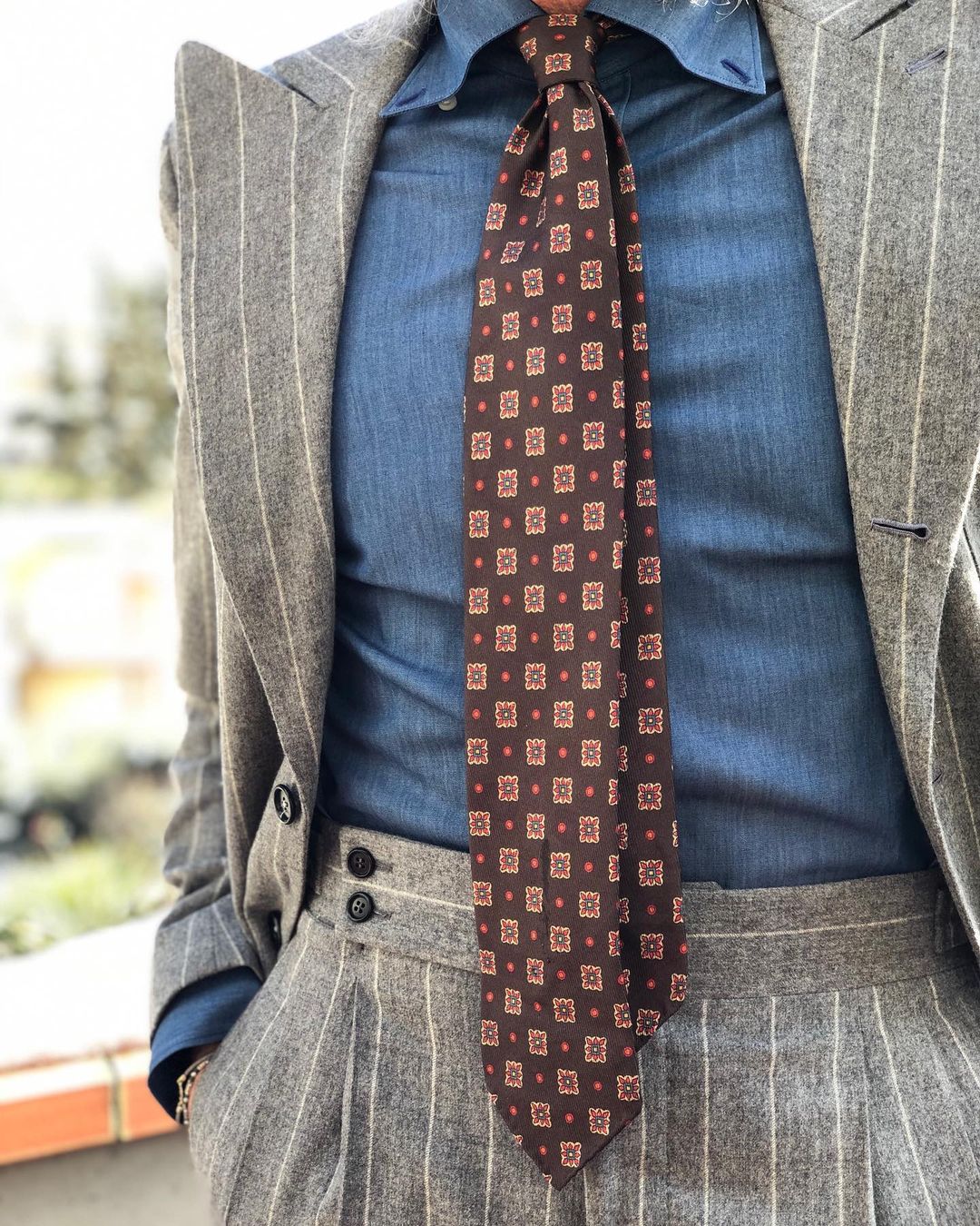 Męski garnitur w paski, 2-częś – Mens Fashion Trajes recenzja i cena