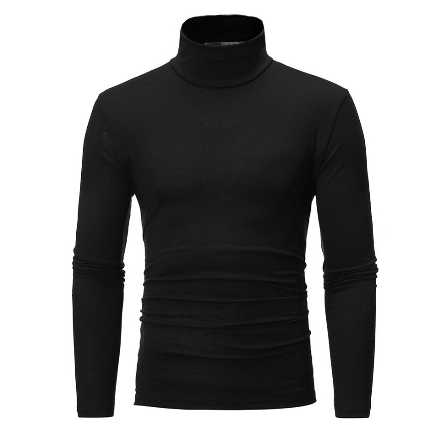 Jesienny męski sweter z golfem – Turtleneck Sweater Men recenzja i cena