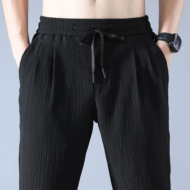 Letnie lodowe jedwabne męskie  – Chino Pants Men recenzja i cena
