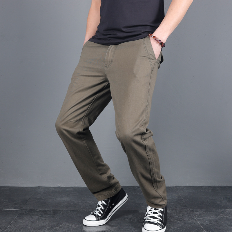 Nowa męska wiosna jesień jedno – Chino Pants Men recenzja i cena