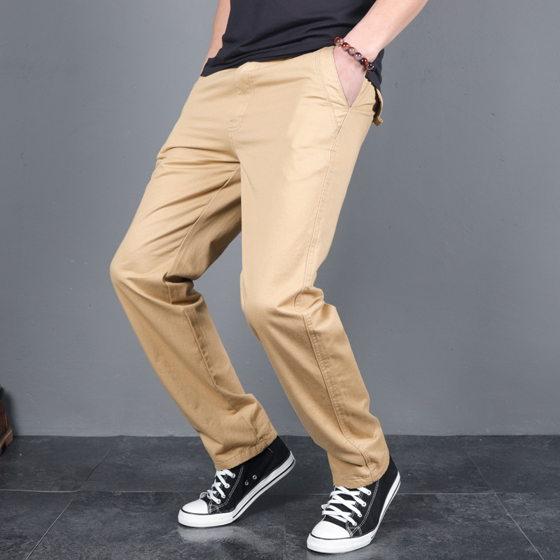 Nowa męska wiosna jesień jedno – Chino Pants Men recenzja i cena