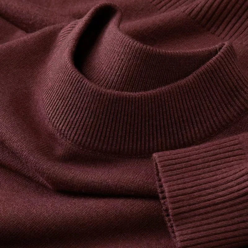 Jesienny nowy męski sweter z g – Turtleneck Sweater Men recenzja i cena