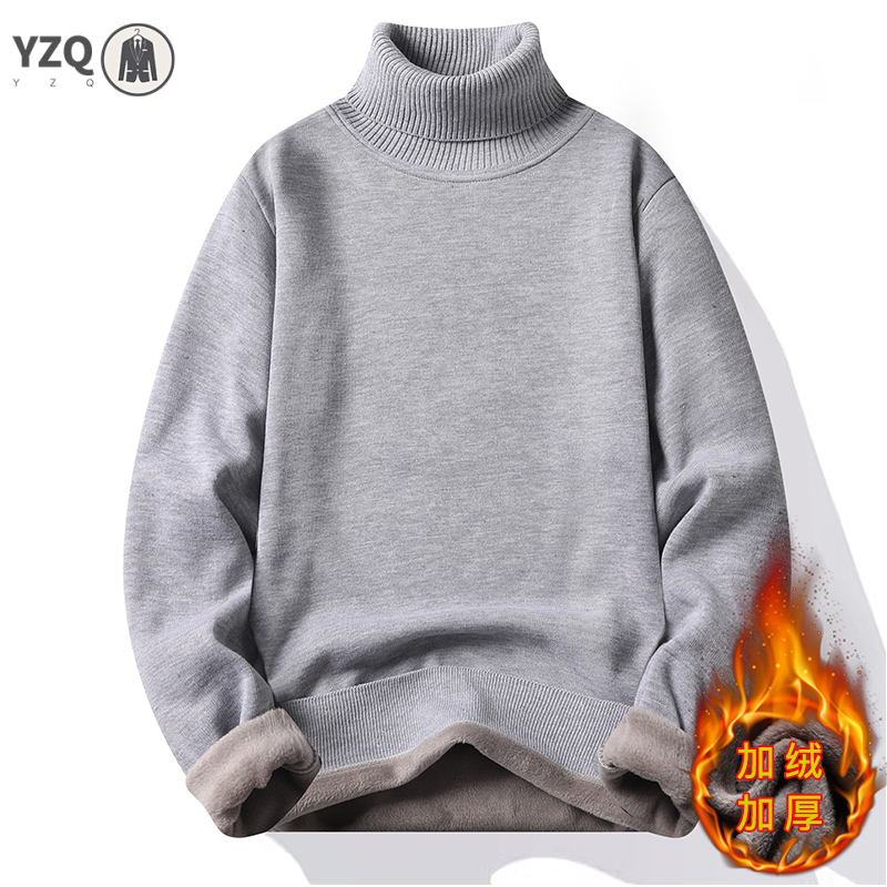 Męska odzież dresowa, wysokiej – Turtleneck Sweater Men recenzja i cena