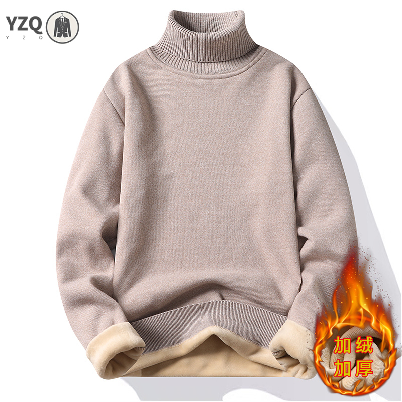 Męska odzież dresowa, wysokiej – Turtleneck Sweater Men recenzja i cena