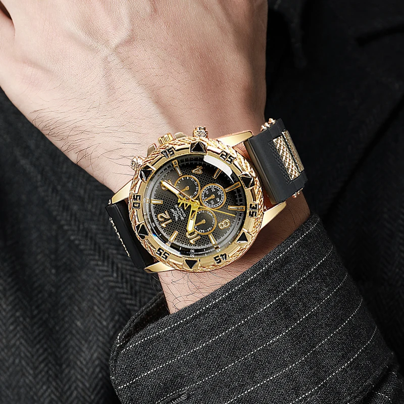 1 szt. Niespodzianka Tajemnicz – Fashion Mens Watches recenzja i cena