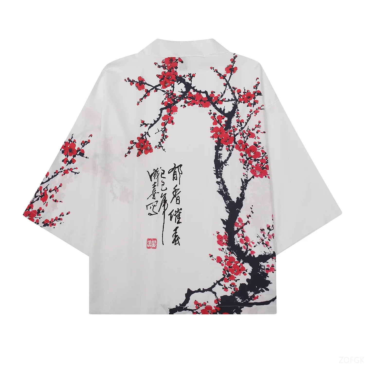 Letnie damskie kimono z kwiato – Mens Fashion Workwear recenzja i cena