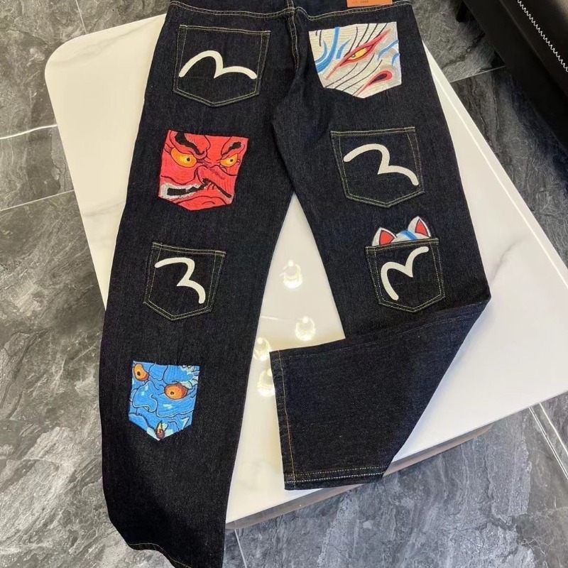 Męskie jeansy Harajuku z nadru – Men'S Fashion Nova Jeans recenzja i cena