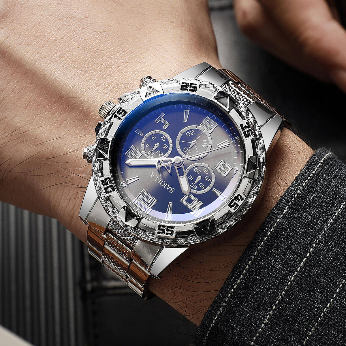 1 szt. Niespodzianka Tajemnicz – Fashion Mens Watches recenzja i cena