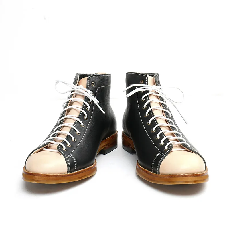 Męskie buty robocze z wysoką c – Men Fashion Vintage recenzja i cena