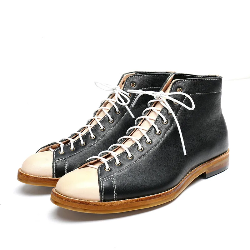 Męskie buty robocze z wysoką c – Men Fashion Vintage recenzja i cena