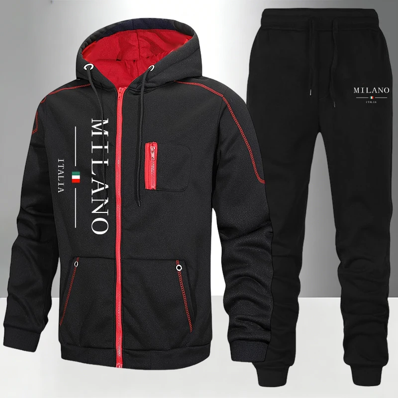 Włoski Zestaw Męski/Kurtka/Spo – Mens Fashion Workwear recenzja i cena