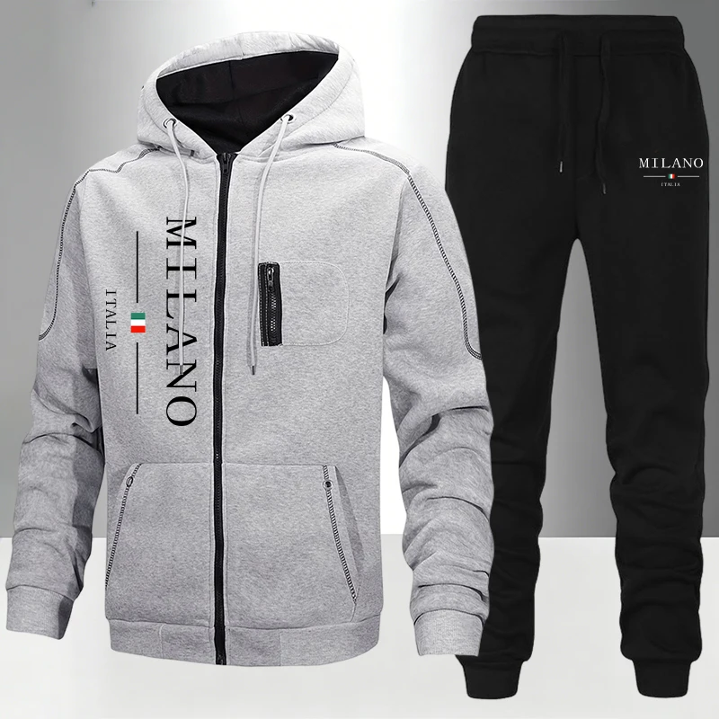 Włoski Zestaw Męski/Kurtka/Spo – Mens Fashion Workwear recenzja i cena