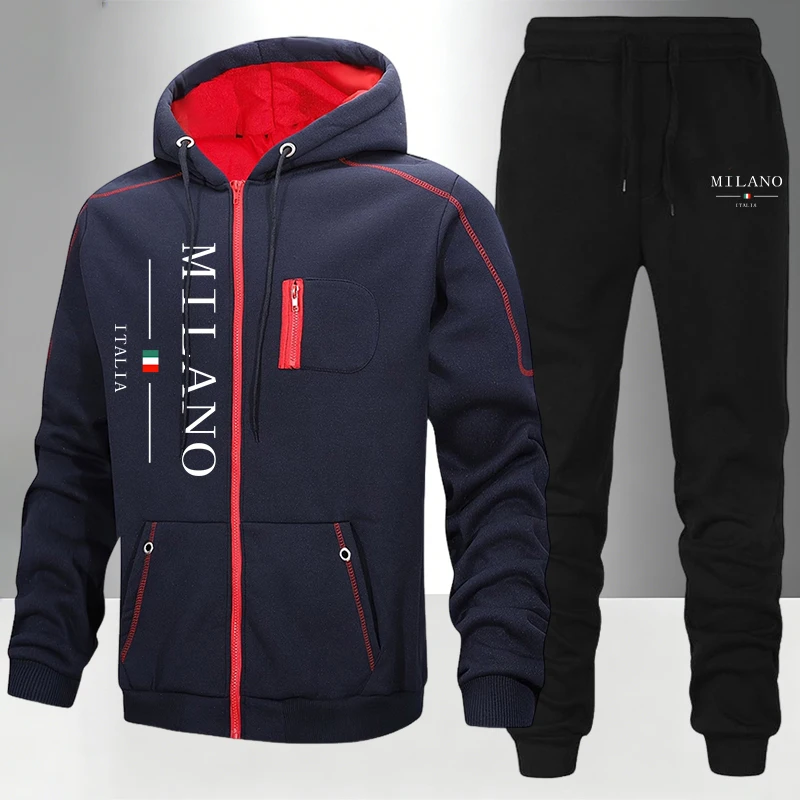 Włoski Zestaw Męski/Kurtka/Spo – Mens Fashion Workwear recenzja i cena