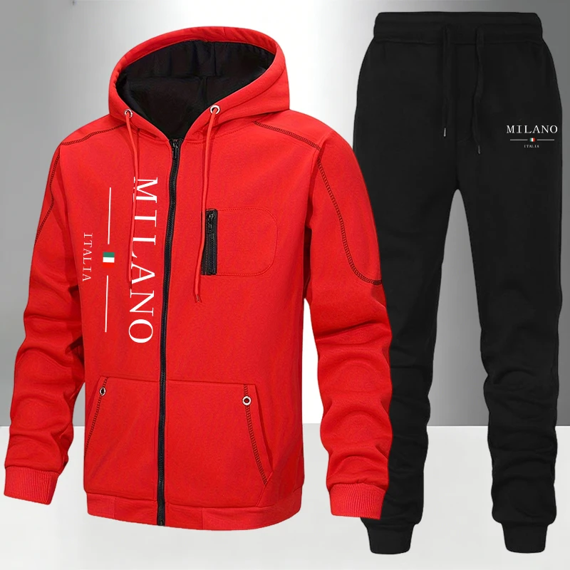 Włoski Zestaw Męski/Kurtka/Spo – Mens Fashion Workwear recenzja i cena