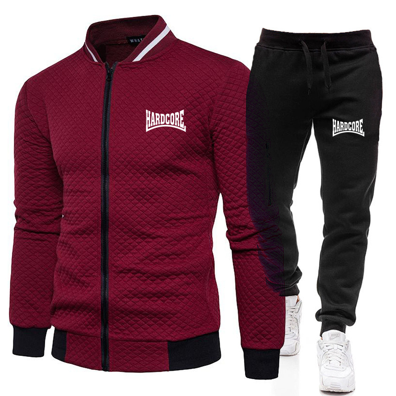 HARDCORE Wiosenno-Jesienny Męs – Men'S Fashion Zipper Jacket recenzja i cena
