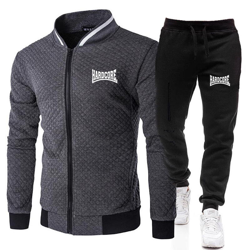 HARDCORE Wiosenno-Jesienny Męs – Men'S Fashion Zipper Jacket recenzja i cena
