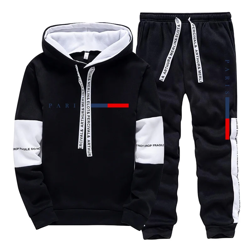 Męski Zestaw/Bluza z Kapturem/ – Men'S Fashion Hoodies recenzja i cena