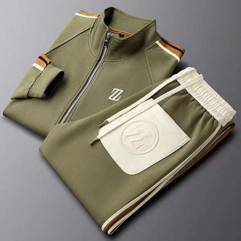 Męski dres sportowy 2026, modn – Men'S Fashion Zipper Jacket recenzja i cena