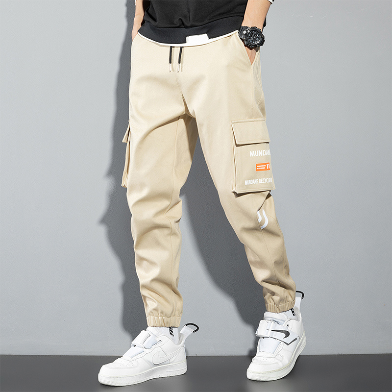 Pomarańczowe spodnie Cargo Męż – Chino Pants Men recenzja i cena