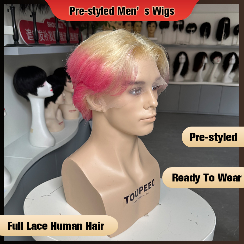 Wstępnie stylizowana męska per – Men Fashion Hair Style recenzja i cena