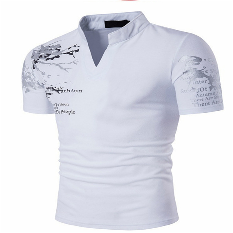 Nowa letnia koszulka polo męsk – Mens Fashion Dress Shirts recenzja i cena