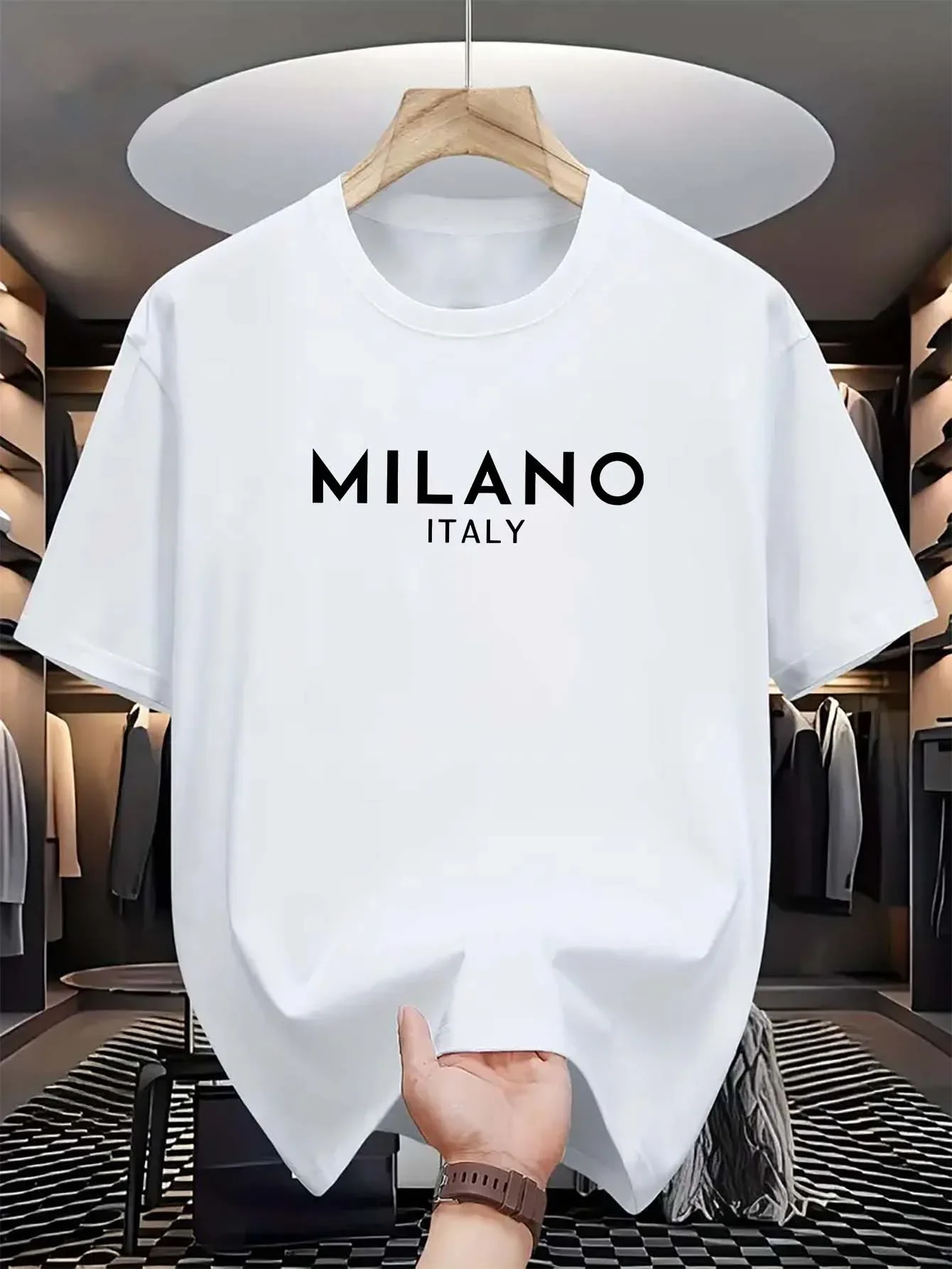 Włoska koszulka z krótkim ręka – Milan Men'S Fashion recenzja i cena