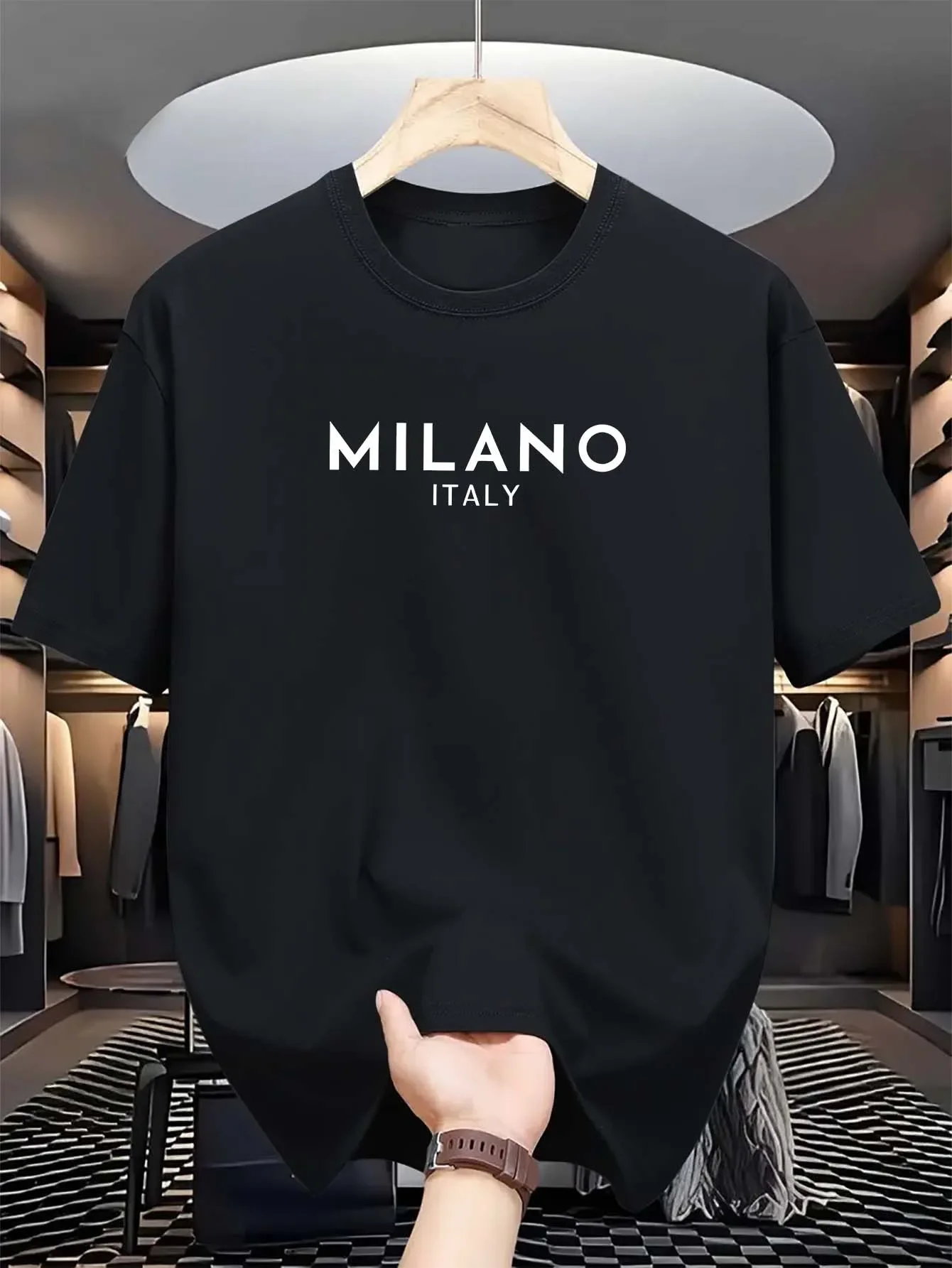 Włoska koszulka z krótkim ręka – Milan Men'S Fashion recenzja i cena