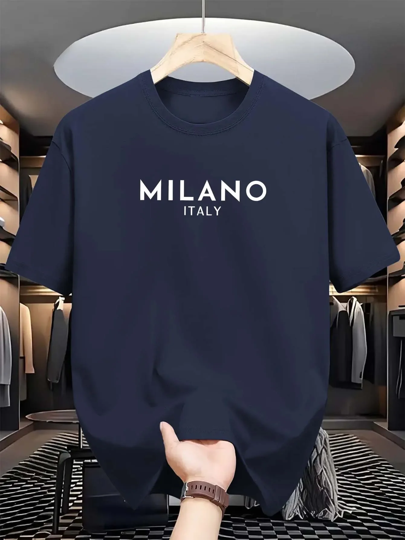 Włoska koszulka z krótkim ręka – Milan Men'S Fashion recenzja i cena